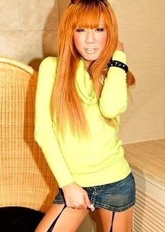 Teenage shemale superstar Reina from Osaka is a just-turned