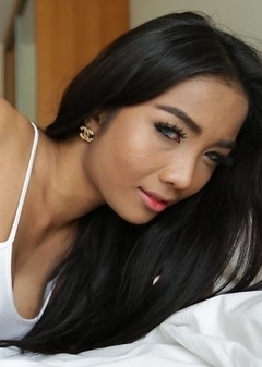 Sexy Thai ladyboy Leeya assfucked by white tourists big cock